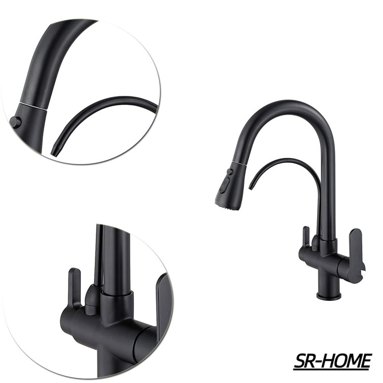 SR HOME Touchless Kitchen Faucet Wayfair Canada   SR HOME Touchless Kitchen Faucet 